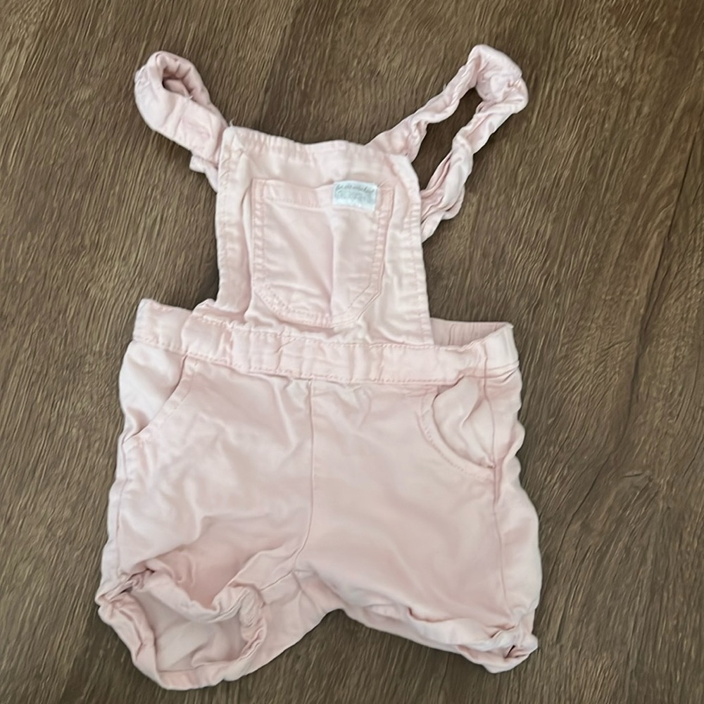 💕7 for all mankind pale pink overalls